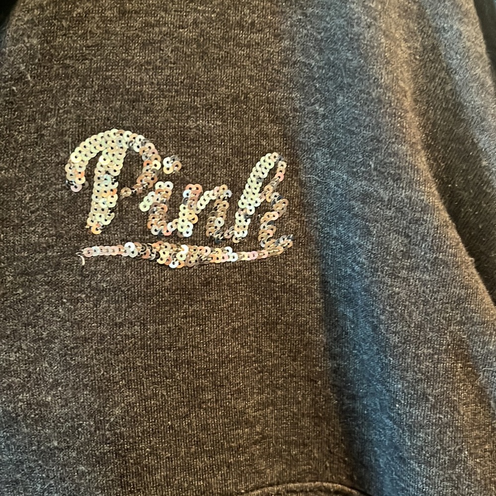 Pink Brand fleece pullover with snaps! - Picture 3 of 7